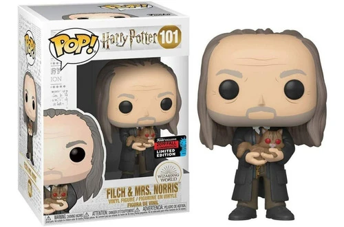 101- Filch & Mrs. Norris - Harry Potter Funko Pop!