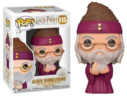 115-Albus Dumbledore with baby Harry Potter - Harry Potter Funko Pop!