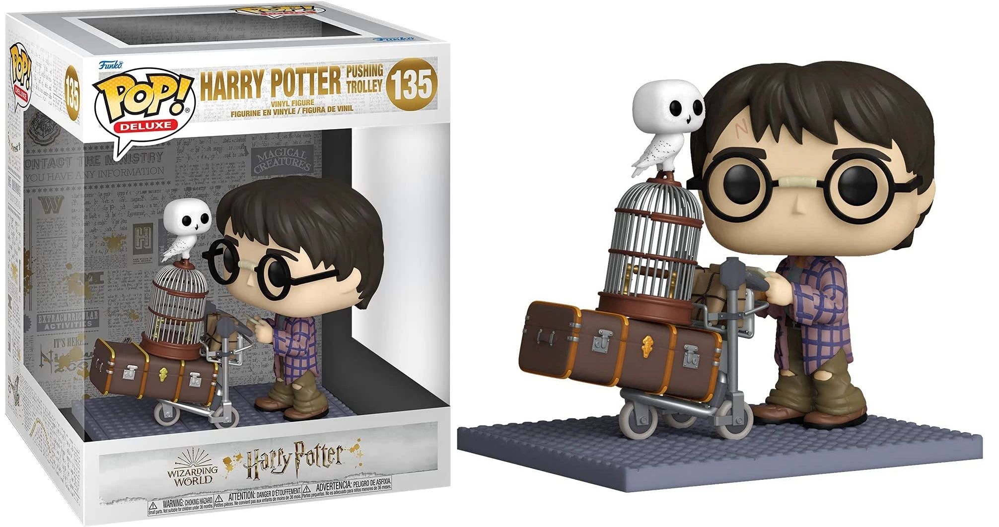 135-Harry Potter & Hedwig - Harry Potter Funko Pop!