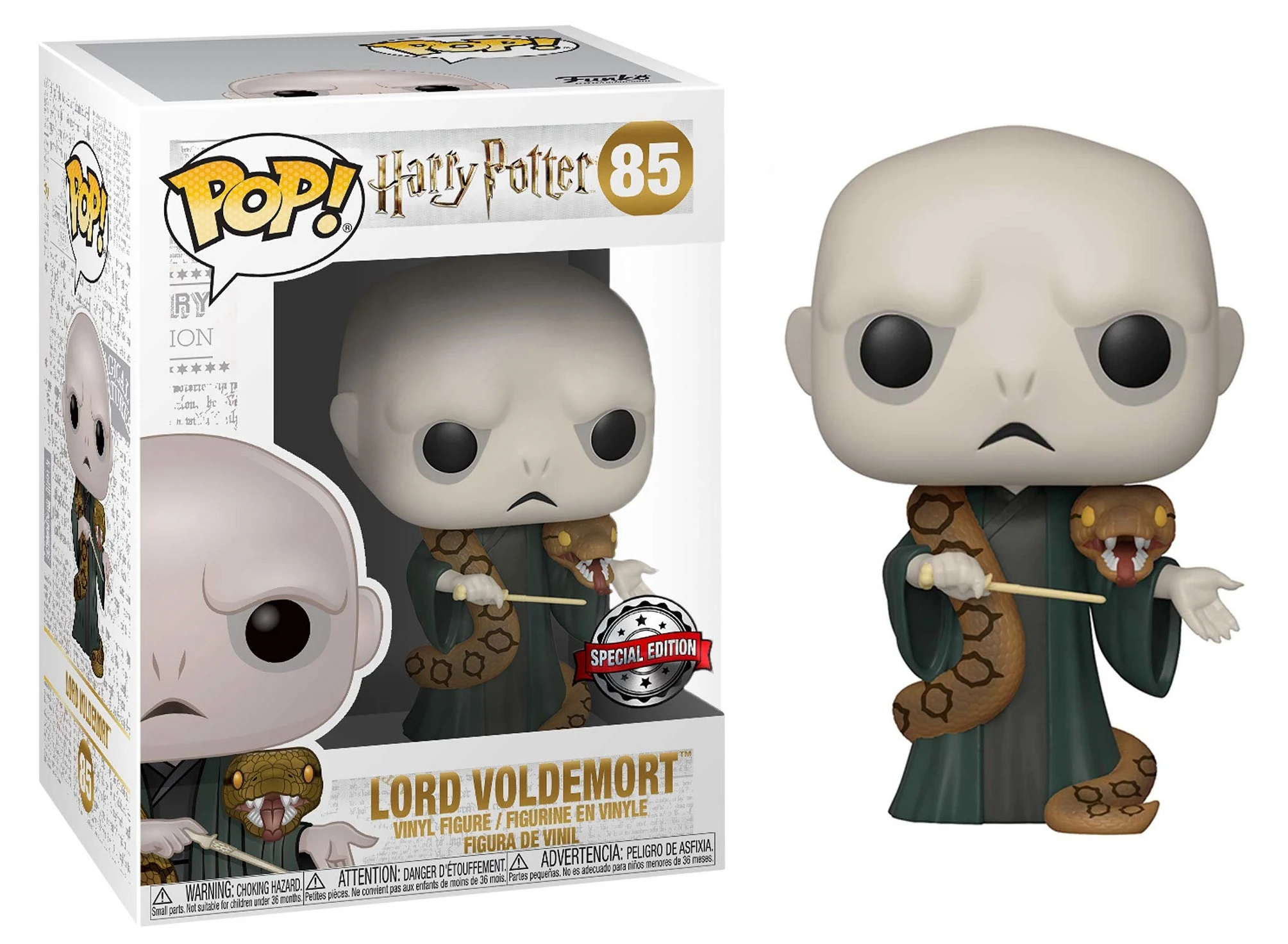 85- Lord Voldemort with Nagini - Harry Potter Funko Pop!