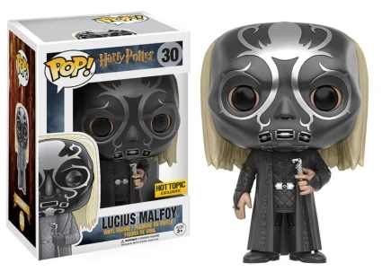 Funko-Pop-Harry-Potter-30-Lucius-Malfoy-in-Death-Eater-Mask-Hot-Topic - Harry Potter Funko Pop!