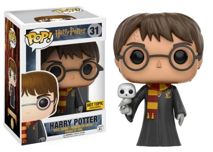 Funko-Pop-Harry-Potter-31-Harry-Potter-with-Owl-Hot-Topic - Harry Potter Funko Pop!
