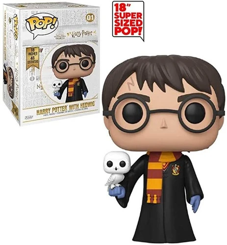 Harry Potter with Hedwig 18" - Harry Potter Funko Pop!