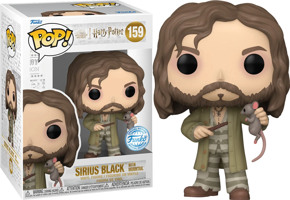 Sirius black with wormtail - Harry Potter Funko Pop!
