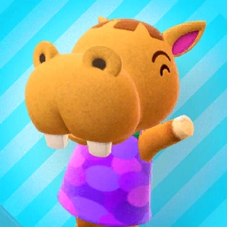 Bubbles - Animal Crossing villager