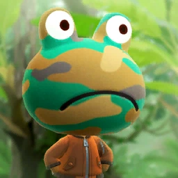 Camofrog - Animal Crossing villager