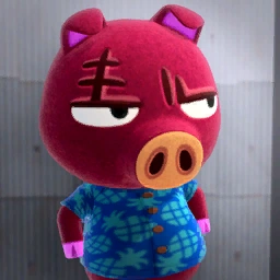 Rasher - Animal Crossing villager